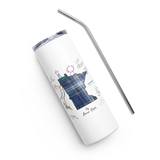Stainless Steel Tumbler Up North Art