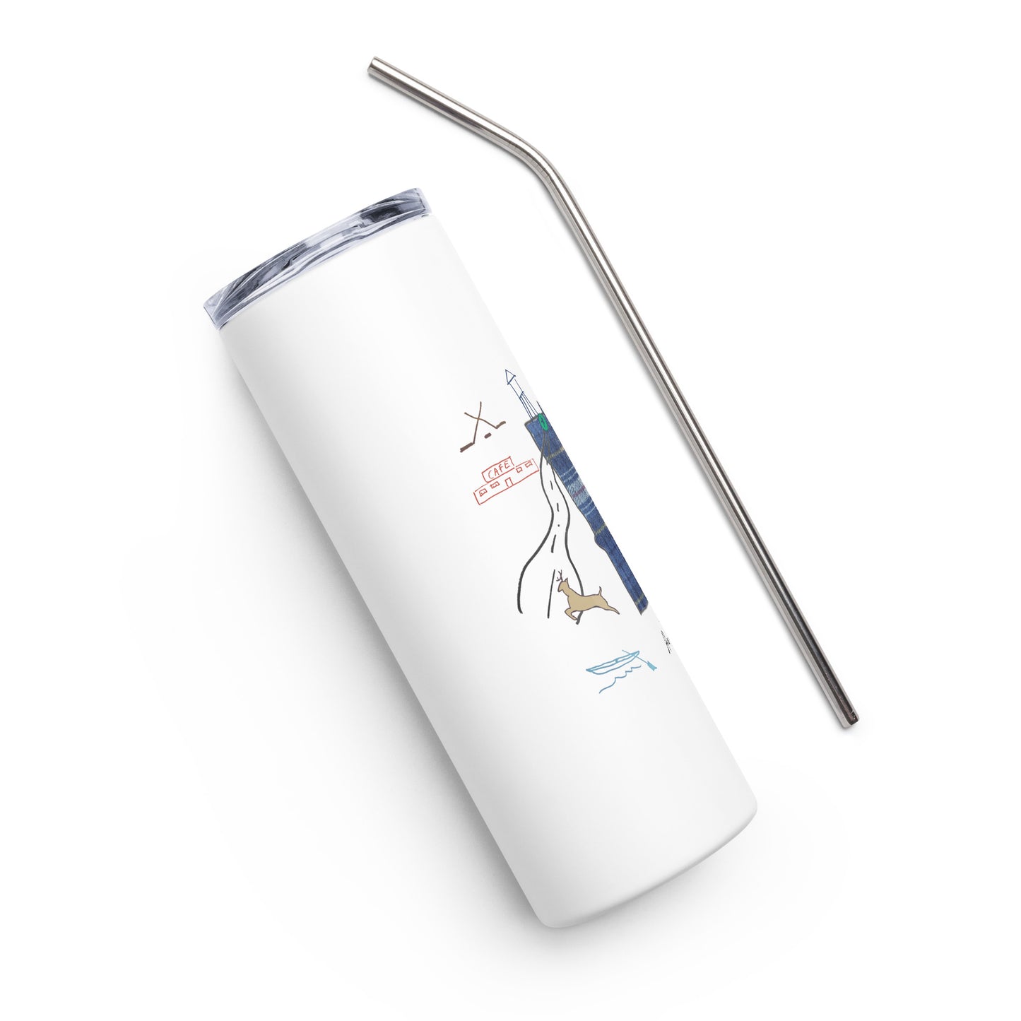 Stainless Steel Tumbler Up North Art