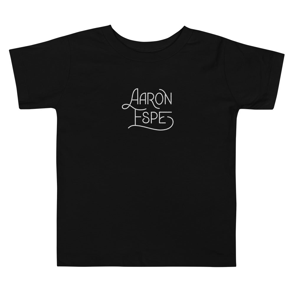 Toddler Short Sleeve T-Shirt Aaron Espe Logo