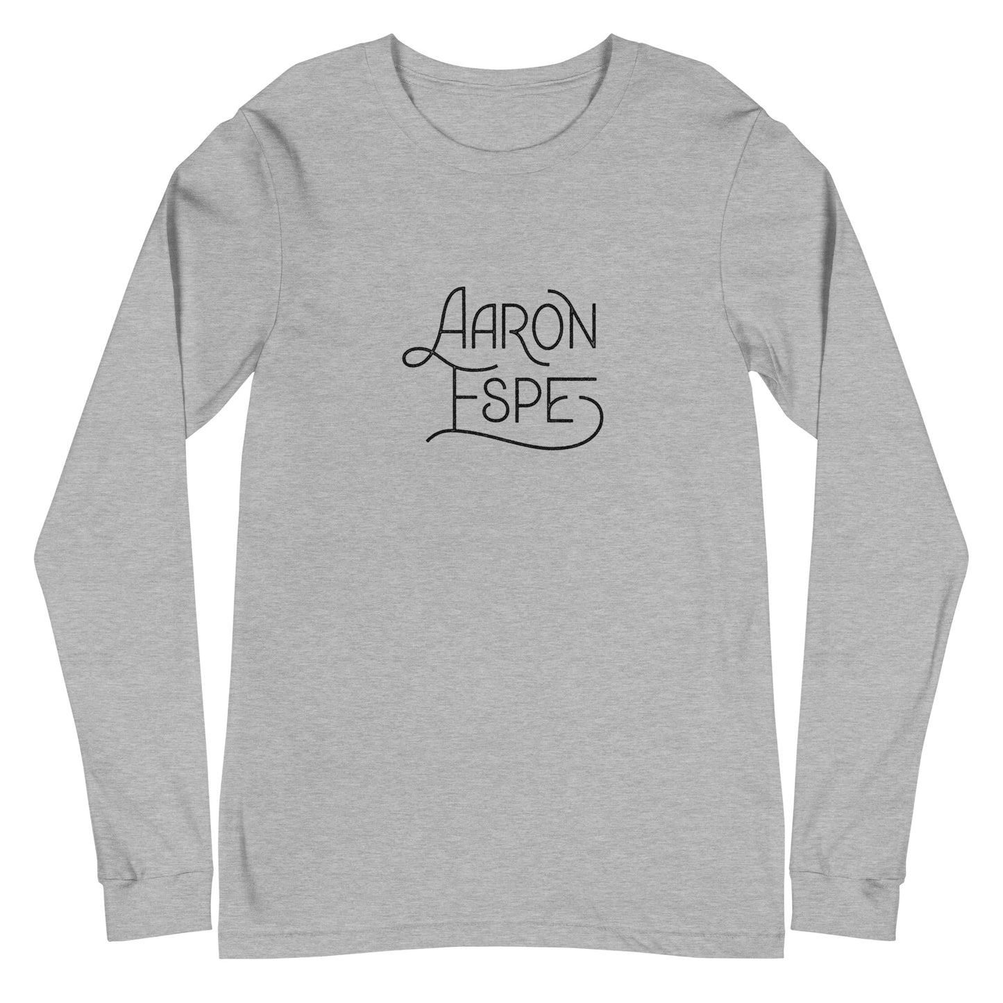 Unisex Long Sleeve T-Shirt Aaron Espe Logo