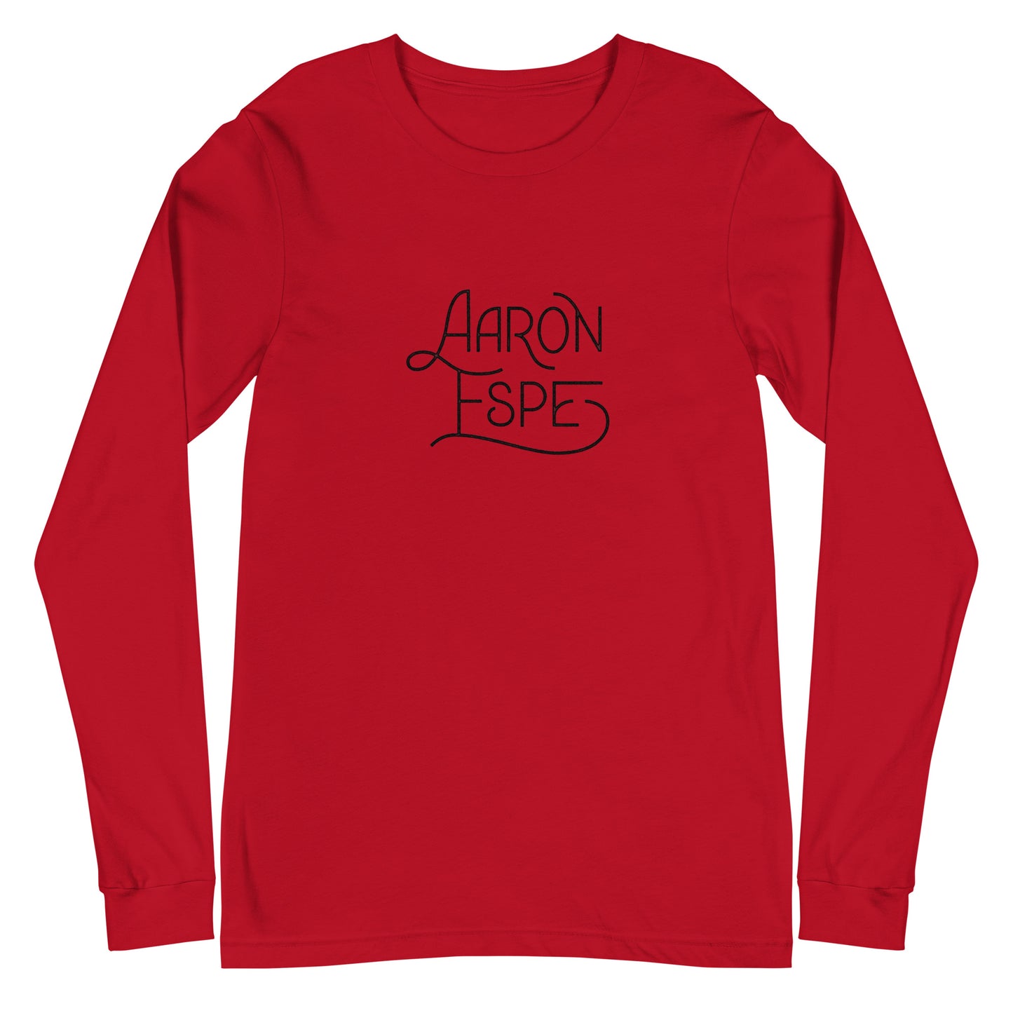 Unisex Long Sleeve T-Shirt Aaron Espe Logo