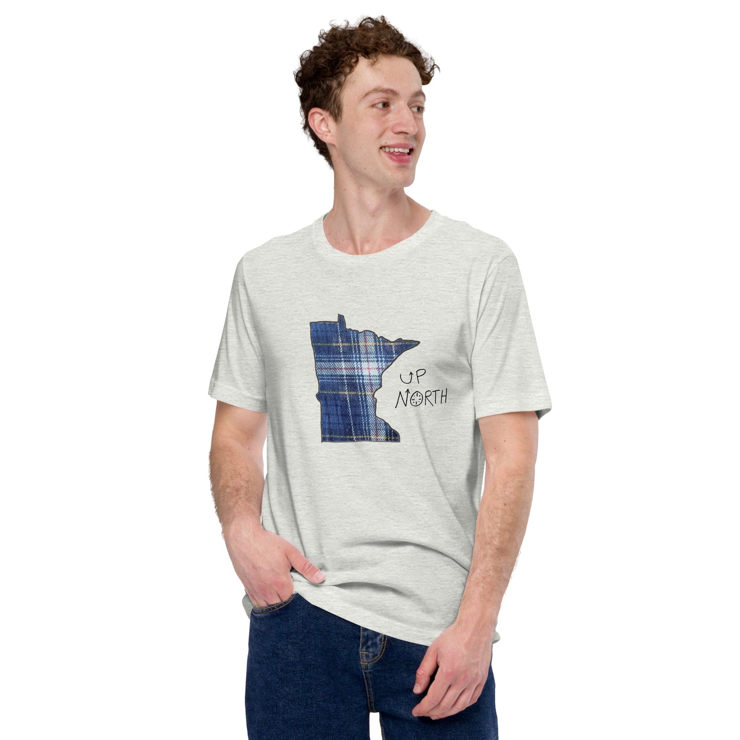 Unisex T-Shirt Minnesota Plaid