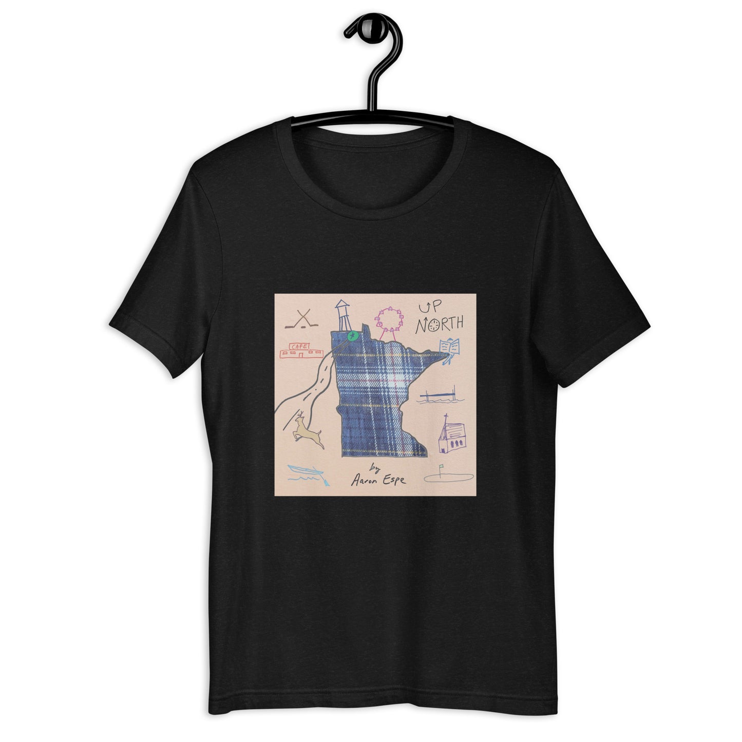 Unisex T-shirt Up North Cover
