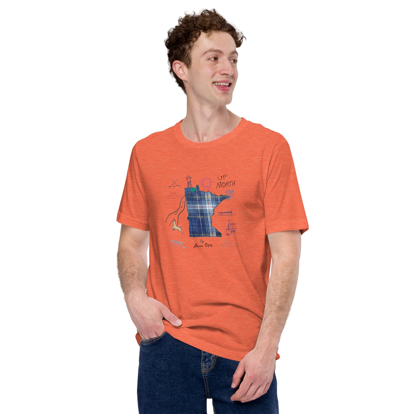 Unisex T-Shirt Up North Art