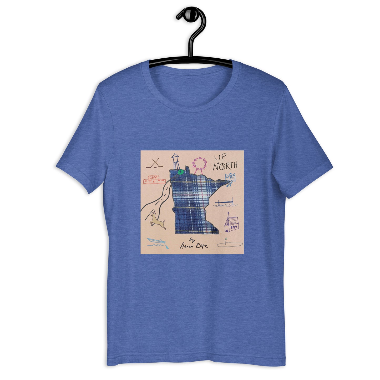 Unisex T-shirt Up North Cover